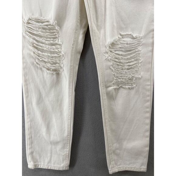 NWT AFRM Jeans Womens Sz 28 Luisa Distressed High Rise Ankle Crop Skinny - Picture 2 of 15